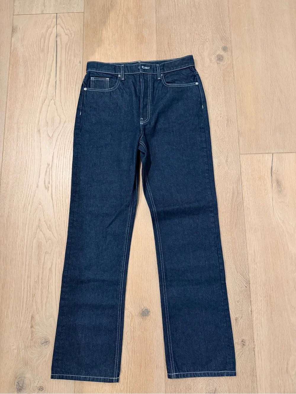 EB Denim high rise Straight-Leg Jeans 29 - Women's
